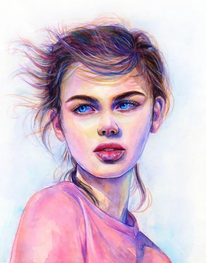 Watercolor by Artilin