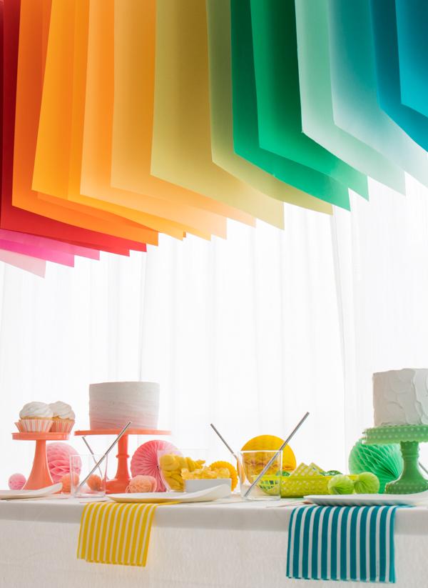 Hanging Paper Installation | Oh Happy Day!