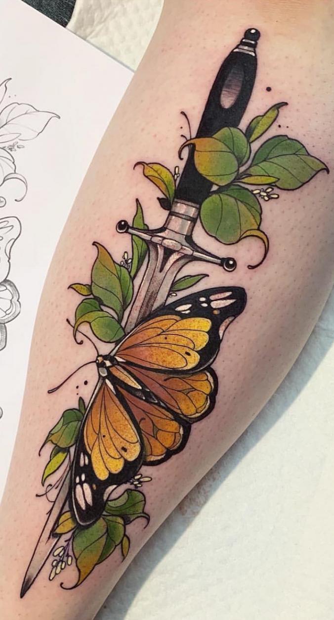 50 Fotos de Tatuagens de borboletas para se inspirar - Fotos e Tatuagens