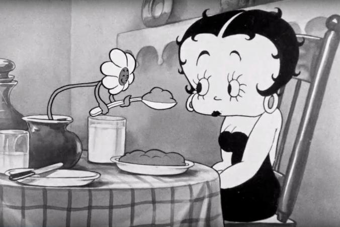 A still from Betty Boop: Minnie The Moocher 