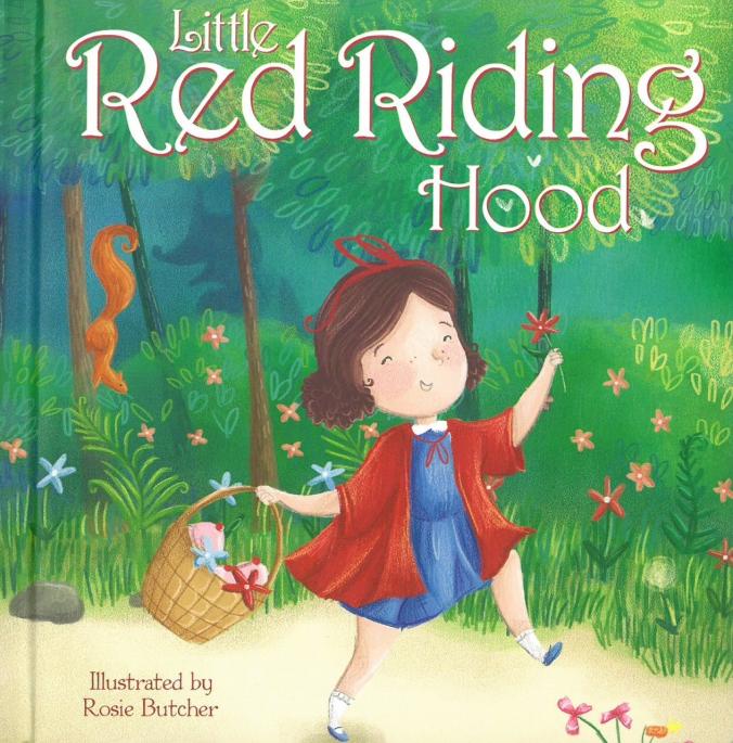 Little Red Riding Hood (Padded Board Book) - Books By The Bushel, LLC.