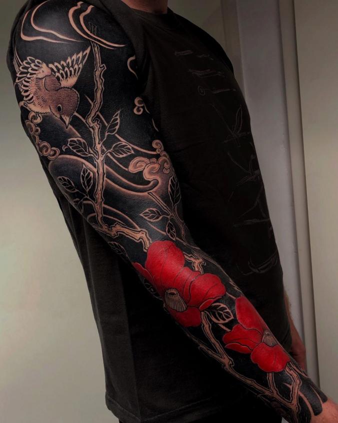 Japanese traditions in tattoo by Lupo HoriOkami  iNKPPL