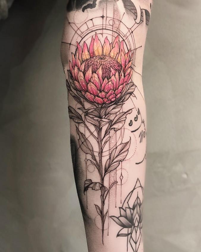 Flower tattoo