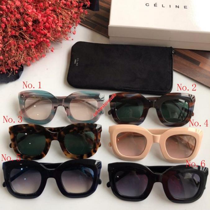 Celine Butterfly Sunglasses In Acetate