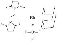 (-)-1,2-Bis((2S,5S)-2,5-dimethylphospholano)ethane(1,5-cyclooctadiene)rhodium(I) tetrafluoroborate, 98+% (S,S)-Me-BPE-Rh - Alfa Chemistry Ca...