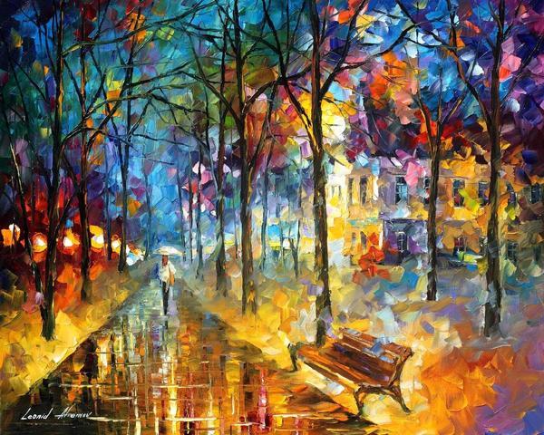 Colors Of My Past by Leonid Afremov

