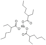 Rhodium tris( ethylhexanoate)