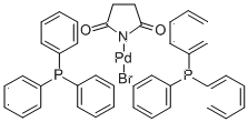 trans Bromo(N succinimidyl)bis(triphenylphosphine)palladium(II)