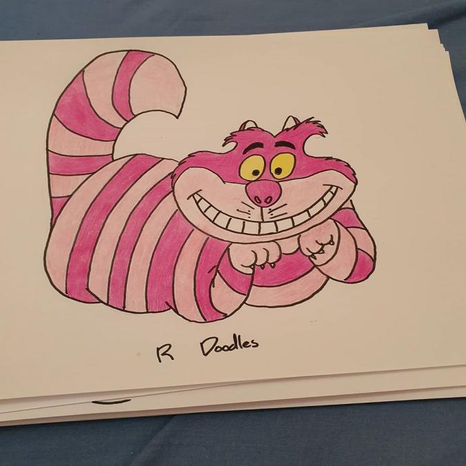 Matthew th on Instagram: “the cheshire cat from alice in wonderland i hope you enjoy n let me know wat u think 