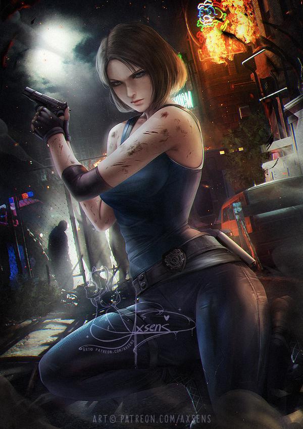 Jill Valentine by Axsens on DeviantArt