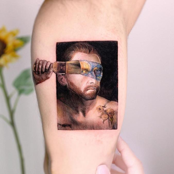 Edit Paints Tattoo on Instagram ：“Modern days Van Gogh 