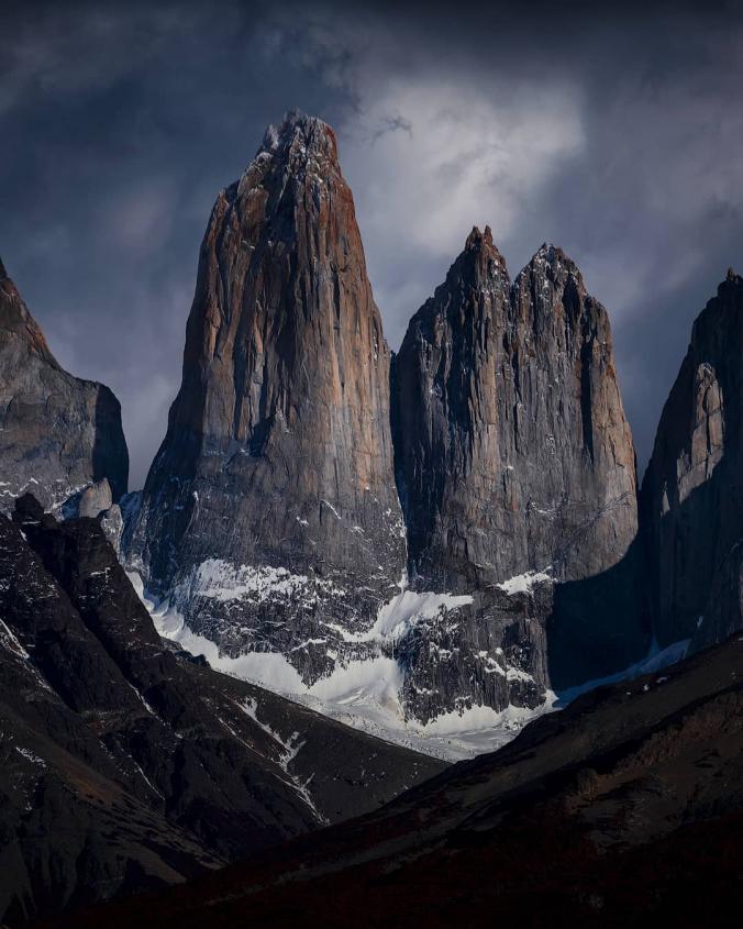Felix Inden on Instagram ：“The majestic Torres del Paine. Well part of them at least 