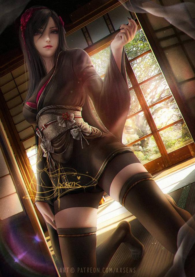 Exotic Tifa by Axsens on DeviantArt