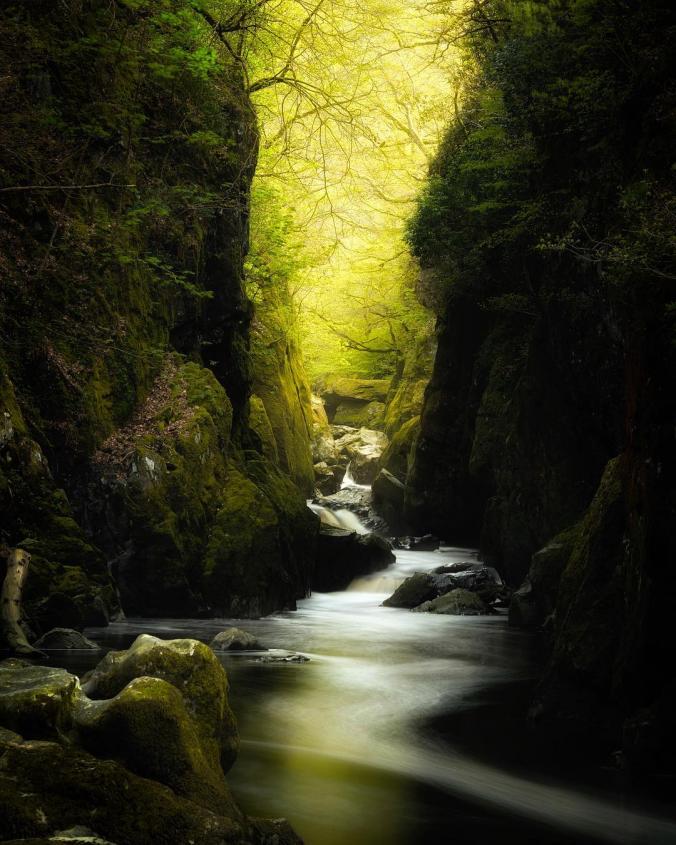 reubenfields on Instagram ：“The Fairy Glen, Snowdonia, Wales...