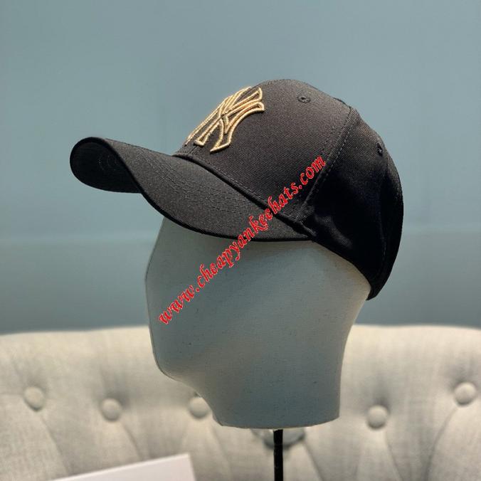 MLB NY Popcorn Adjustable Cap New York Yankees Hat Black