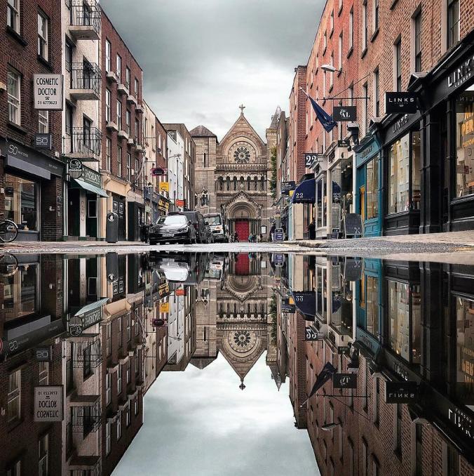 reubenfields on Instagram ：“Dublin Mirror. Plenty of reflections after all this rain we’ve been getting ...
