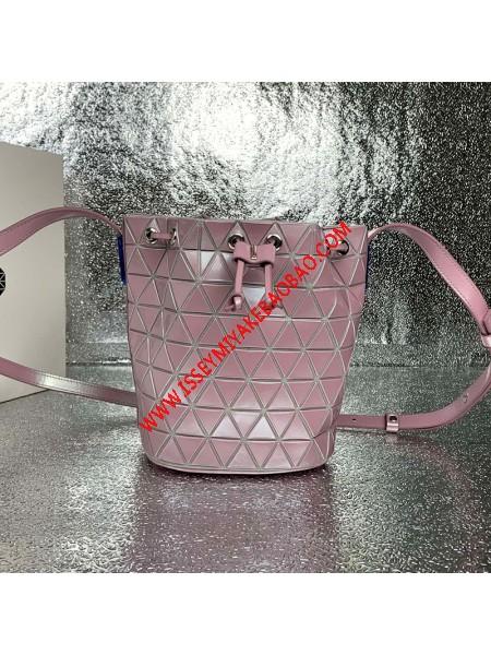 Issey Miyake Solid Lander Small Bucket Bag Pink
