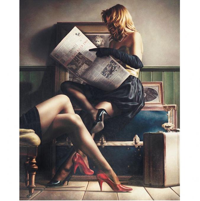 PAUL KELLEY on Instagram ：“CHRONICLE, painted in 1989, remains one of my most popular paintings.