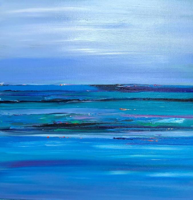Samantha McCubbin on Instagram ：“I am selling this seascape as part of 