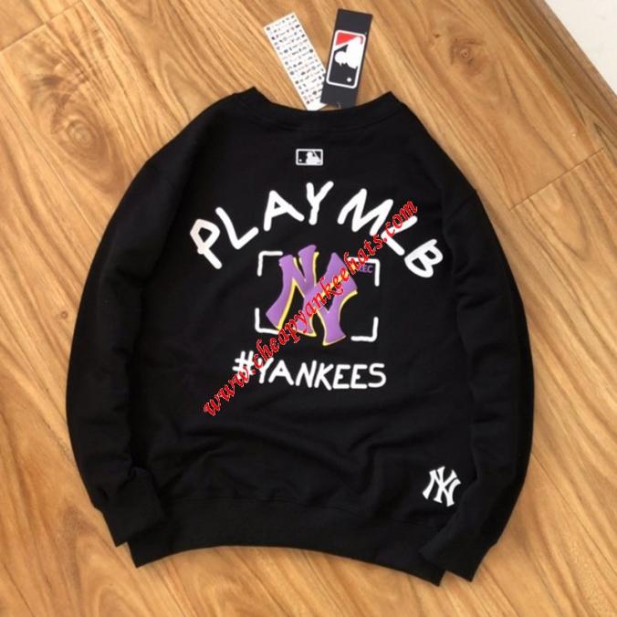 MLB NY Play MLB Sweatshirt New York Yankees Black