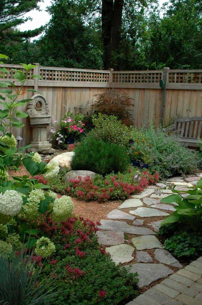 garden stone pathway