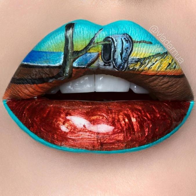 Vlada Haggerty Makeup Artist on Instagram ：“I hope you all are having a great Saturday! ❤️ Here are some of my favorite hand painted lip arts I've created in the past few years. I hope…”