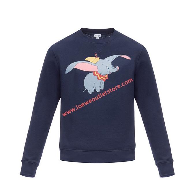 Loewe Dumbo Sweatshirt Navy Blue