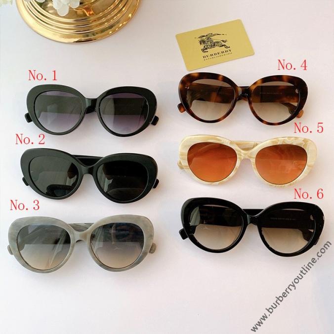 Burberry Monogram Motif Cat-eye Frame Sunglasses