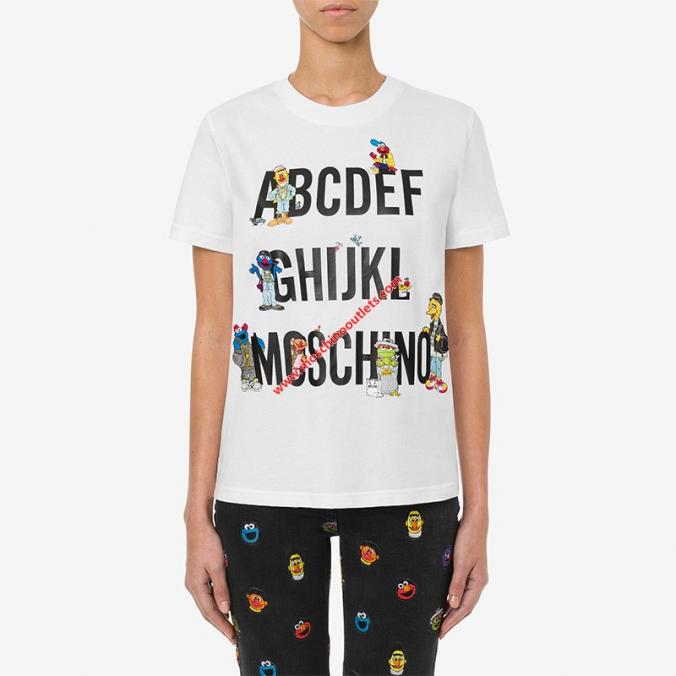 Moschino x Sesame Street T-Shirt White
