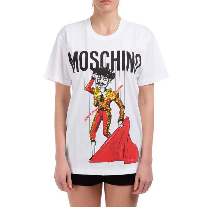 Moschino Matador Puppet T-Shirt White