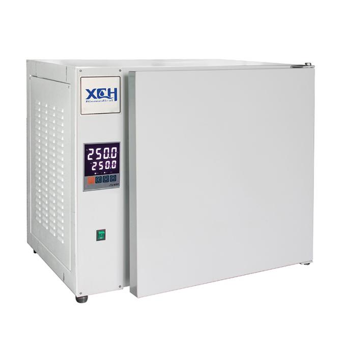 XCH high precision vacuum drying oven with vacuum indicator display, used for temperature or gas sensitive vacuum drying and storage. The vacuum drying oven is suitable for hot places in a vacuum environment such as defoaming, dehydration, hardening and drying after cleaning treatment in the production process of electronic products.
