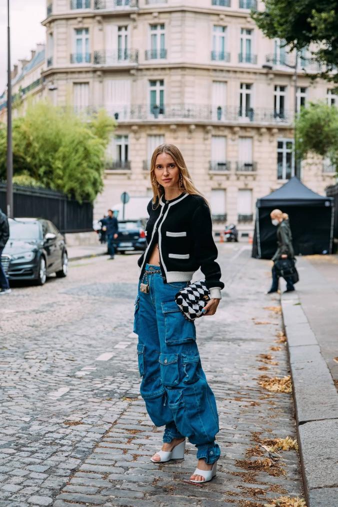 Pernille teisbaek paris couture fw21 day 3 by styledumonde street style fashion