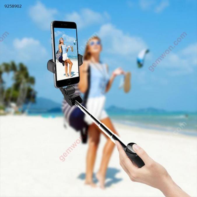 New Hot Selfie Stick Tripod Portable 360 Degree Rotation With Bluetooth Remote For Mobile Phone black Mobile Phone Mounts