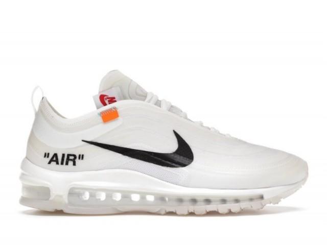 Released as part of 'The Ten collection from November 2017, Virgil Ablohs take on the Air Max 97 focuses on the shoes upper. The retro runners translucent build serves to tone down the visual impact of its signature wavy lines, so that the eye is drawn to the overall shape instead. 'AIR stamped on the lateral side serves as a reminder of the technical innovation inherent in the '97 https://www.nike-off-white.com/offwhite-x-air-max-97-c-141/offwhite-x-nike-air-max-97-og-the-ten-p-1553.html