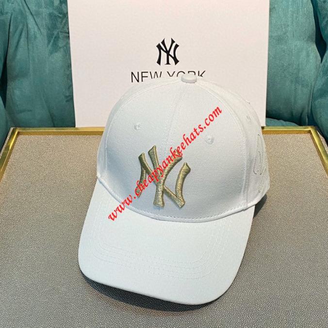 MLB NY Heroes Adjustable Cap New York Yankees Hat White