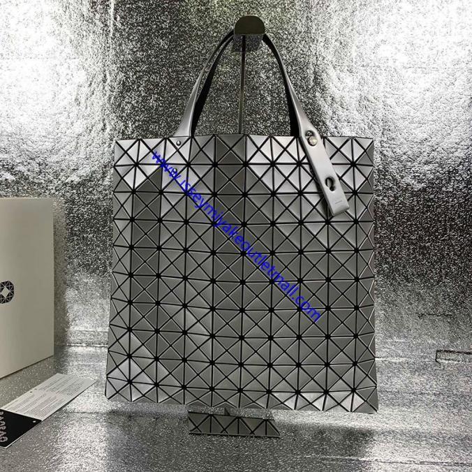 Buy Discounted Issey Miyake Prism Basic Tote Bag Silver from www.isseymiyakeoutlets.com Cheap Issey Miyake Bags Online Store with Fast De...