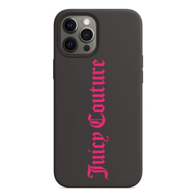 Juicy Couture Logo iPhone Case Black/Pink