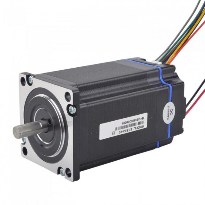 ESS-Serie Nema 23 Integrierter Closed Loop Schrittservomotor 24-50VDC 1000CPR 2.2Nm Integrierte Schrittmotor
