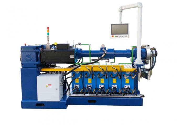 90mm16D/20D Rubber Extrude Machine(https://www.zjbaina.com/product/rubber-extruders-series/90mm16d-20d-rubber-extrude-machine.html）
Vacuum area is processed by 38CrMoAl with no welding joint, which can eliminate the stress and deformation caused by welding and improve the assembling: "coaxiality". The fuselage adopts spiral water circulation, the vacuum adopts perforation, and the high pressure plug closes the cycle. Compared with other brands of extruders, the fuselage assembly accuracy and the high temperature control ability are improved.
Rossi Gearbox，Bearings are SKF brand, integrated casting box. Compared with domestic reducers, the transmission accuracy and efficiency are high, energy consumption is saved, noise is low, and service life is long.