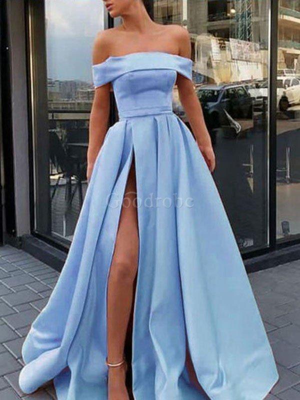 Robe de bal de princesse a ligne de traîne courte de lotus accrocheur