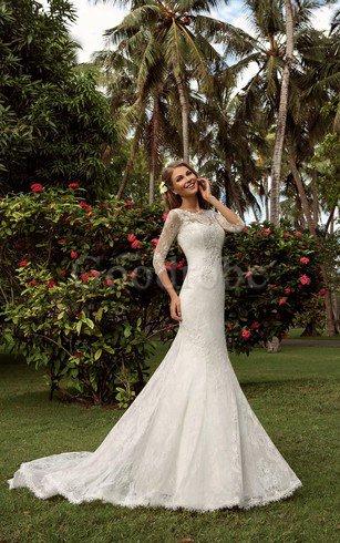 Robe de mariée romantique intemporel sage luxueux en dentelle