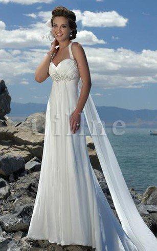 Abito da Sposa A Line con Perline Cuore a Riva Lusso