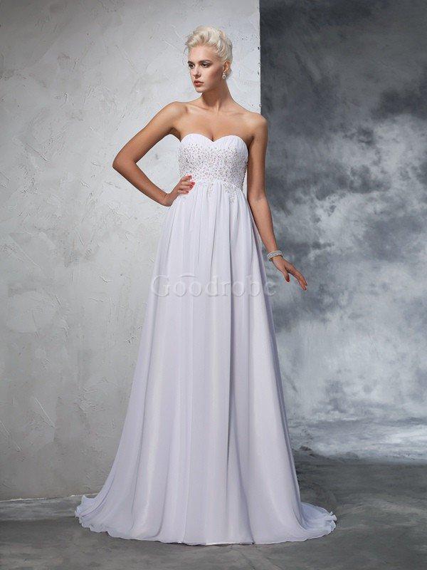 Robe de mariée fermeutre eclair avec perle avec sans manches de princesse avec chiffon