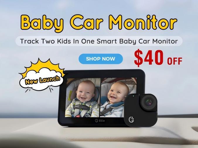 Smart Face Tracking & Auto Zoom for clear baby monitoring while driving.
AI captures and preserves every giggle and smile effortlessly.
Dual-Baby View lets you monitor two seats on one screen.
Child Safety Lock Reminder enhances safety every trip.
5-inch anti-glare LCD screen for clear viewing in any light.
Wireless transmission for a hassle-free setup and clean car interior.
Local-only storage ensures complete privacy and data security.
View more: https://www.elliehello.com/ellie-baby-car-monitor