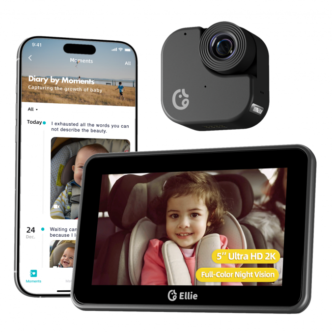 $89.00 USD
2K Ultra HD resolution delivers sharp, lifelike baby images.
Color night vision ensures vivid clarity in low-light conditions.
Smart Face Tracking & Auto Zoom for clear baby monitoring while driving.
View key growth moments anytime in the app
Auto Capture saves precious moments automatically.
APP or tablet connections offer easy sharing and stable use.
Dual-Baby View monitors two seats on one screen.
Learn more: https://www.elliehello.com/ellie-baby-car-monitor